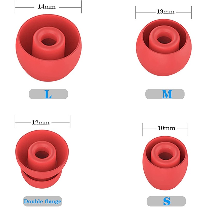 Replacement Eartips Silicone Earbuds Buds Set Earplug Compatible with PowerBeats
