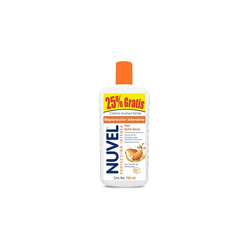 Nuvel Crema Corporal Humectante Reparacion Intensiva para Piel Seca y