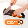 5 Precision Adjust Knife Sharpener- 3-Stage Premium Kitchen Knife Sharpener
