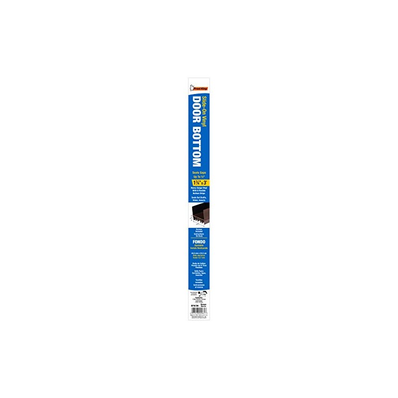 Frost King B79/36H Vinyl Slide-On Door Bottom for Metal and