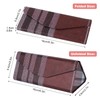 Boniyeah PU Leather Folding Glasses Case - Magnetic Glasses Holder