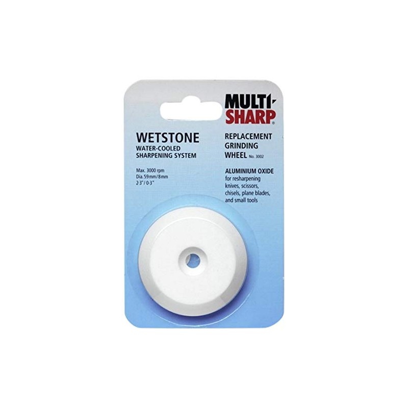 Multi-Sharp 3002 Aluminium Oxide Replacement Grinding Wheel for ‘Wetstone’ Chisel