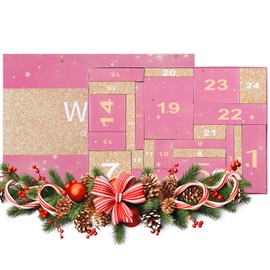 Makeup Advent Calendar 2025, 24 Days Christmas Holiday Xmas Countdown Calendar Beauty Make up Surprises Gift Set For Teens Gilrs Women