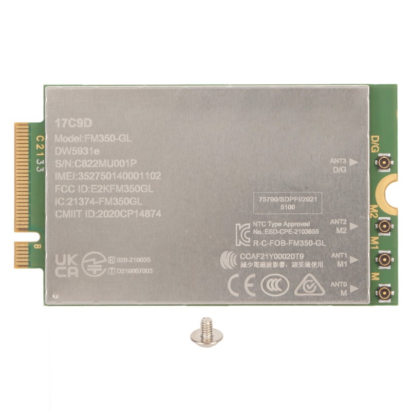 4G LTE Module Card MIMO 4.67Gbps Download 5G NR 4G