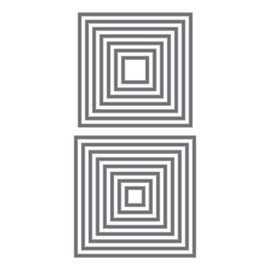 Ellen Hutson, Essentials by Ellen, Essential Squares Hot Foil Stamps, Works w/Essential Squares & Essential Squares for Stitching Die Sets, Papercrafts, Card Making, Foiling, Scrapbooking, DIY