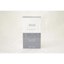 Rapito Cream Hair Color 3 Pairs Pack (Non-Diamine) Natural Gray