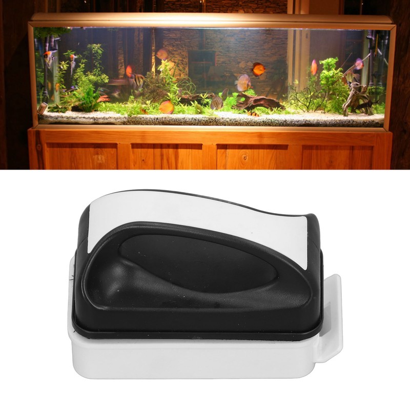 Magnetic Aquarium Cleaner Double Sided Floating Fish Tank Glass Scrubber