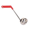 Soup Ladle Stainless Steel Anti Scald Multifunctional Curved Handle Kitchen