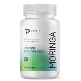 Primetech Nutrition Moringa Orgánica, 100 Cápsulas 500 Mg                                                                                             