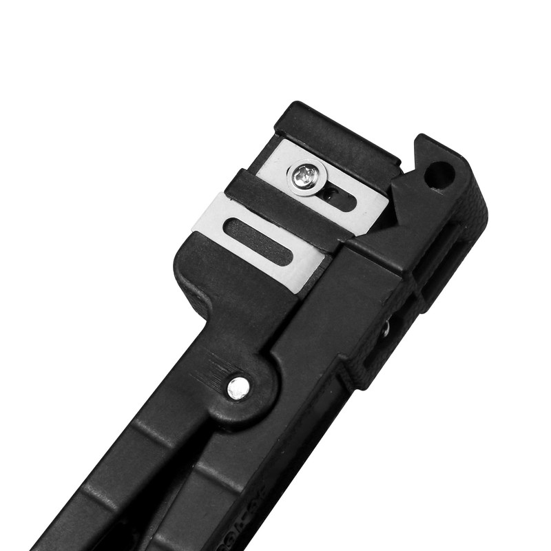 Xunsomten-1PC Fiber Optic Cutter Tool 45-165 Coax Cable Stripper Fiber