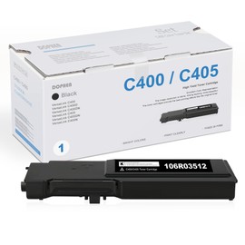 DOPHEN VersaLink C400/C405 Black Toner Cartridge 1-Pack - 106R03512 High Capacity Toner Replacement for Xerox VersaLink C400 C405 Printer