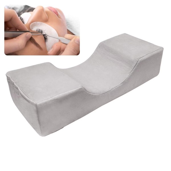 ECCRIS Beauty Lash Pillow for Lash Extension, Comfortable Memory Foam