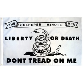 Culpeper Minuteman Historical Flag - 3x5ft Premium Polyester American Flag