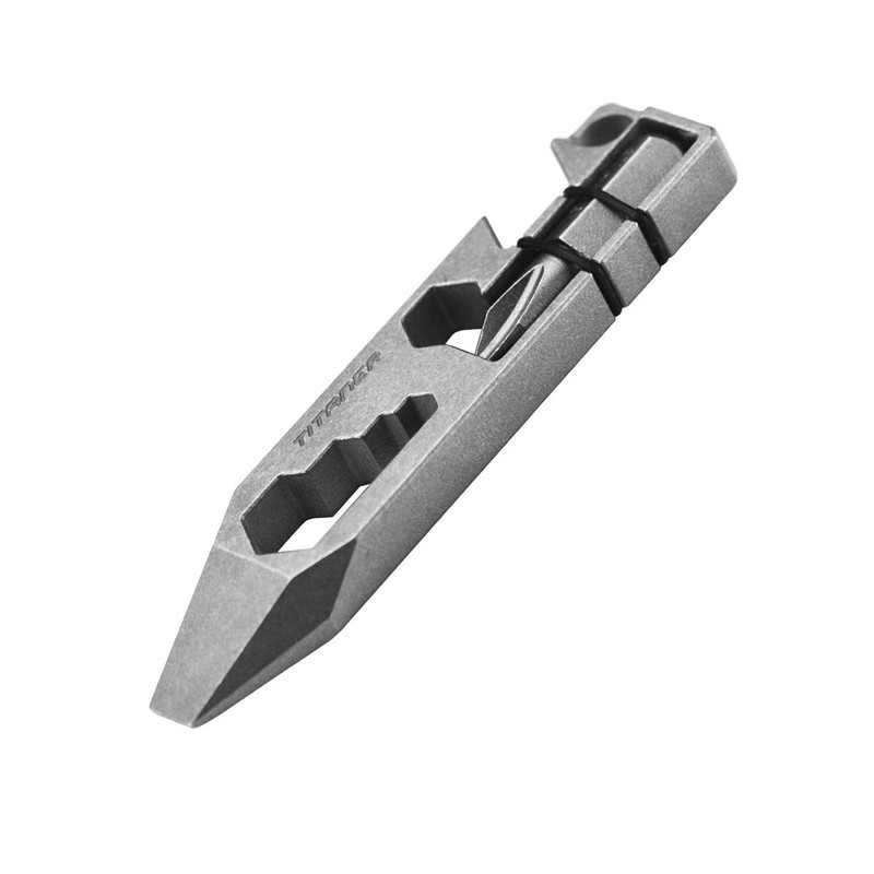 Titaner Titanium Multitool Pry Bar Bottle Opener Screwdriver Wrench Tool