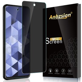 Anbzsign [2 Pack for HMD Vibe N159V Privacy Screen Protector, 9H Anti Spy Private Tempered Glass Film, Anti-Scratch, Case Friendly