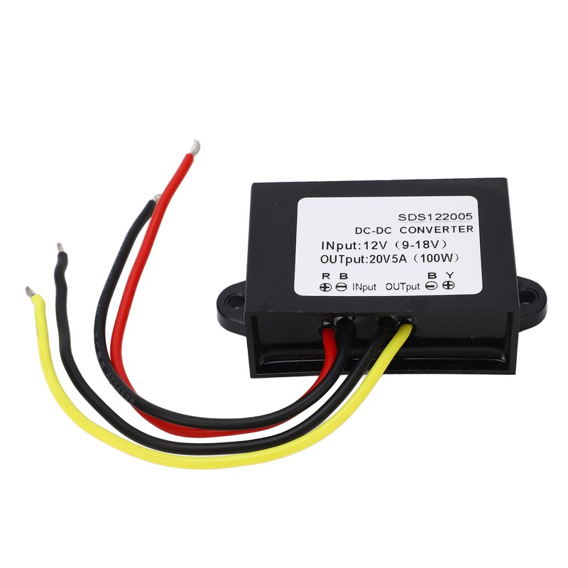 DC Boost Module High Efficiency Voltage Converter Module with Plastic