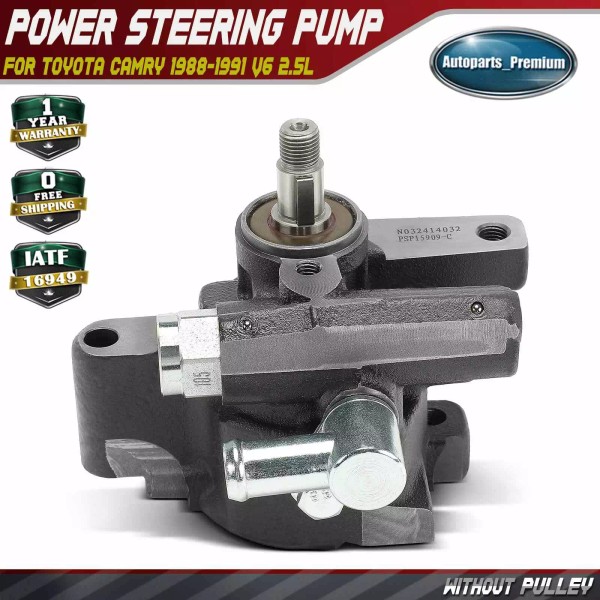 Unbranded New Power Steering Pump for Toyota Camry 1988 1989