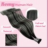 YoungSee I Tip Hair Extensions Human Hair 14 Inch Ombre