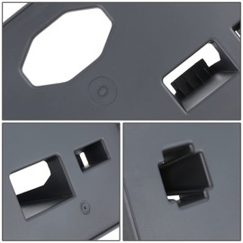 DNA MOTORING LP-HO1068128 Front License Plate Mounting Bracket Compatible with 19-21 Honda HR-V EX/EX-L/LX, Excludes Sport, Touring Models