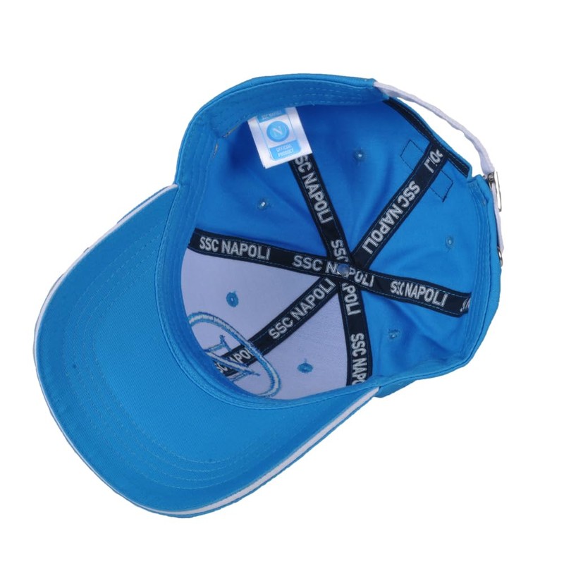 Enzo Castellano SSC NAPOLI 123304 Junior Baseball Cap, Turquoise, One