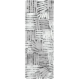 Fine Art Canvas Geometrics I Canvas Wall Decor Artwork by Artist John Burrows for Living Room, Bedroom, Bathroom, Kitchen, Office, Bar, Dining & Guest Room - Ready to Hang - 18 in x 50 in