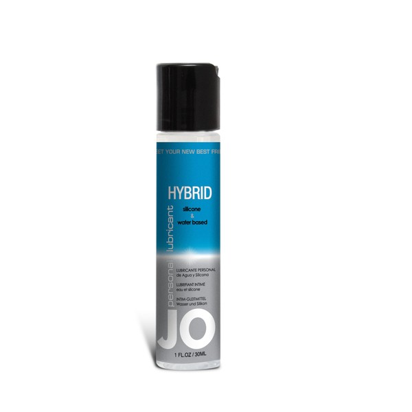JO Hybrid Silicone and Water Based Lube 1 fl. oz.