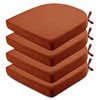 Wellsin Chair Cushions for Dining Chairs 4 Pack - Kitchen