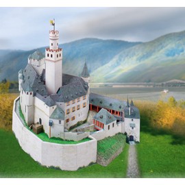 Aue-Verlag 44 x 30 x 35 cm Marksburg Castle Model Kit