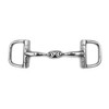 Equine Smile ES0090 ErgoBit D-Ring Snaffle Double Broken Anatomically Shaped