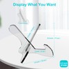 Boloyo "X Shape Acrylic Plate Display Stand, 6.5 Inch 1PC