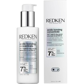 Redken Acidic Bonding Concentrate Sérum 24/7 Día y Noche Reparación Profunda para Cabello Dañado, con Ácido Cítrico, Fortalece y Protege Sin Enjuague 100 ml