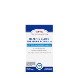 GNC Preventive Nutrition Healthy Blood Pressure Formula - 90 Capsules