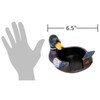 The Bridge Collection 4" Mallard Duck Coasters With Holder -