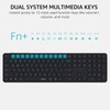 Rapoo 9560M Wireless Keyboard and Mouse Combo, Blade-Series E9550L 110-Key