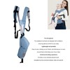 Baby Carrier Breathable Lightweight Polyester Infant Carrier Safe Front Back