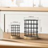 hardcometrue 2Pcs Utensil Holder for Kitchen Counter,Cooking Utensil Holder Organizer