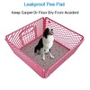 Peepeego 2Pack 36x36 Dog Pads Washable and Free Dog Comb,
