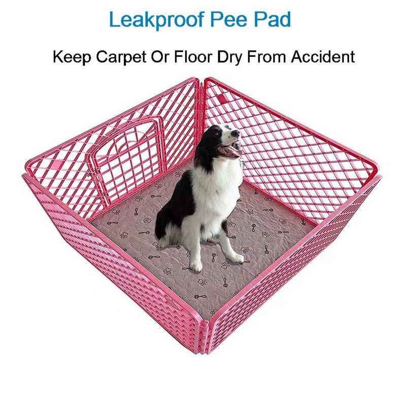 Peepeego 2Pack 36x36 Dog Pads Washable and Free Dog Comb,