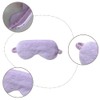 JorJorLer 4 Pcs Plush Silk Sleep Mask, Adjustable Rabbit Blindfold