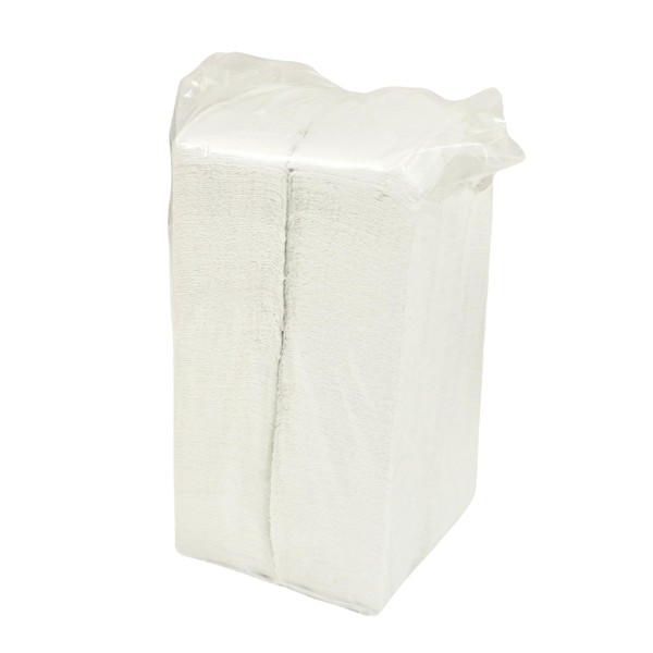Kitchsy White Low Fold Dispenser Napkins, 1-Ply, 3 1/2 x