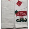 Nidico Set of 2 Same Thin Flour Sack Towels (15"x25")