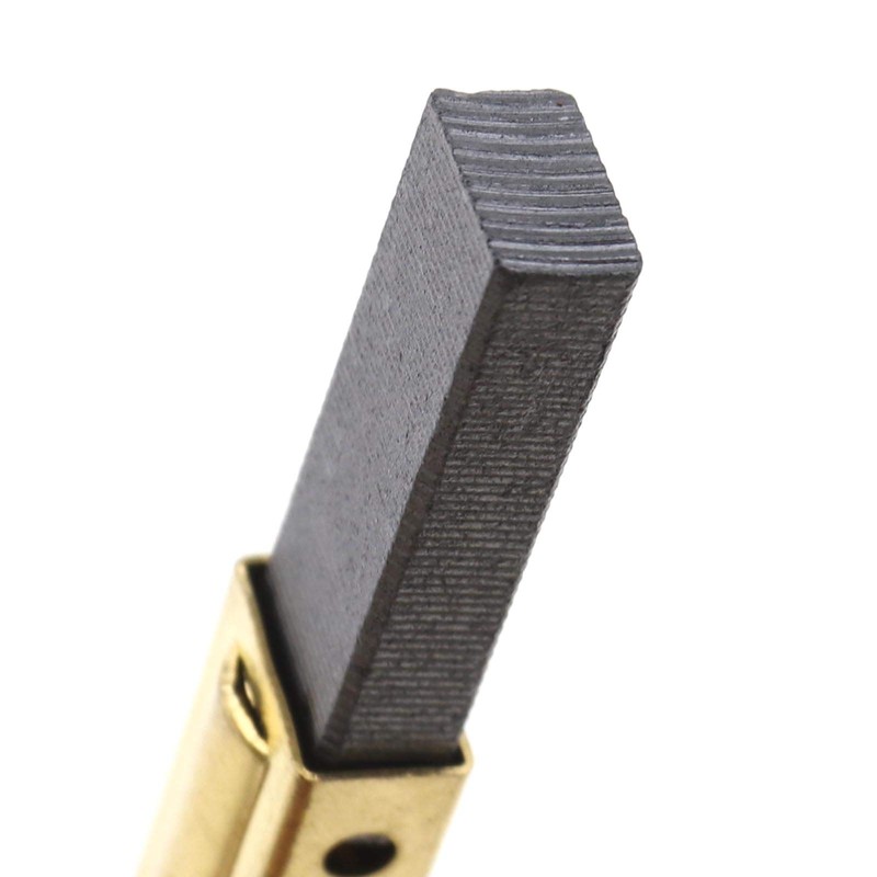 Micro Traders 2PCS Laminated Carbon Brush, Replacement Part Compatible with