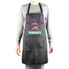 MBMSO Funny Chefs Aprons for Men Women Chef Kitchen Cooking