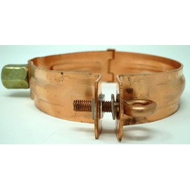 WUS Rain Pipe Clip Copper M8/M10 Step Thread 100 mm (1)