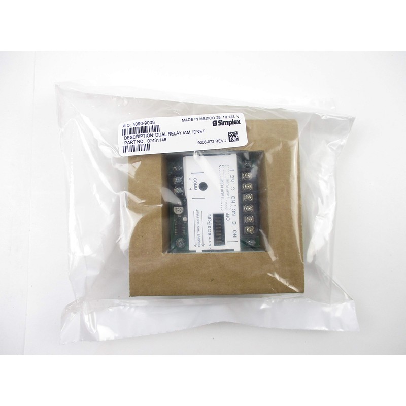 Simplex 4090-9008 - Fire Alarm Dual Relay Individual Addressable Module