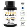 MONOHERB Dandelion Extract 1000 mg - 90 Vegetarian Capsules