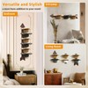 Cowboy Hat Rack Wall Mount, Solid Wood Arrow Design 6