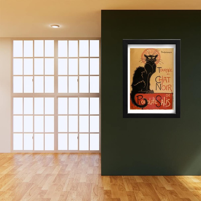 Spiffing Prints Tournee du Chat Noir Steinlen - Large -