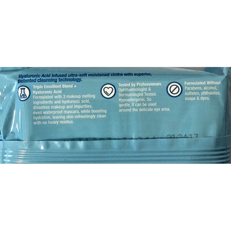 Neutrogena Hydro Boost Ultra Soft Cleansing Towelettes 25 Count &