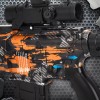 Monbelle Pistola Juguete Eléctrica Compatible Nerf Con 3 Modos,niño